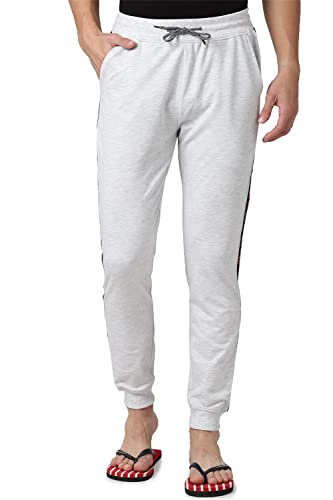 Image of Peter England Men's Mid Rise Regular Fit Track Pants