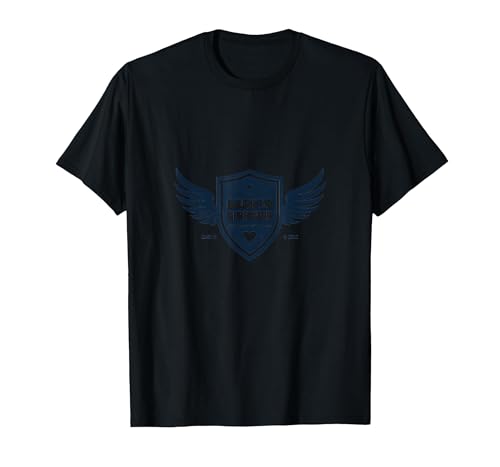 Daughter Defender: Winged Shield for Protective Parents T-Shirt, Men, Black