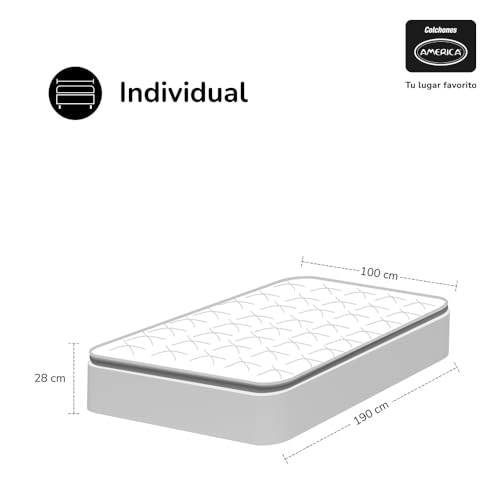 Opiniones de Colchon individual america , listamos los 10 mejores. 15 Imagen adicional