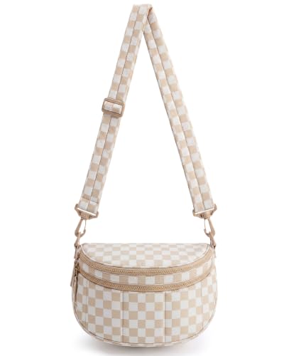 Image of BAGSMART Crossbody Bags for Women Travel Purse, Puffer Bum Bag Handbag Wallets, Crossbody Fanny Packs for Travel & Work