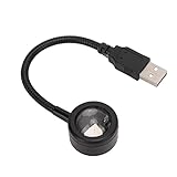 FACILE À UTILISER --- La lampe de projecteur USB peut être alimentée instantanément par des banques d'alimentation, des ports USB internes sur des voitures, des ordinateurs, etc., il suffit de brancher un port USB et c'est fait.