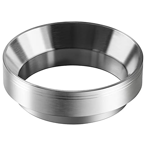 WISSXOER 58mm Espresso Dosing Funnel with Magnet Cover