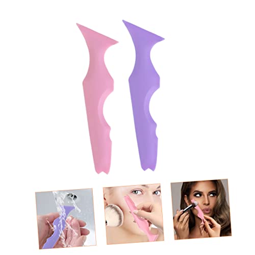 Plantillas de silicona para delineador y labial 2 piezas miniatura 5
