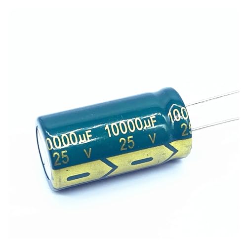 Condensateur électrolytique 25V 10000uF haute fréquence format 18x35mm pour circuit électronique