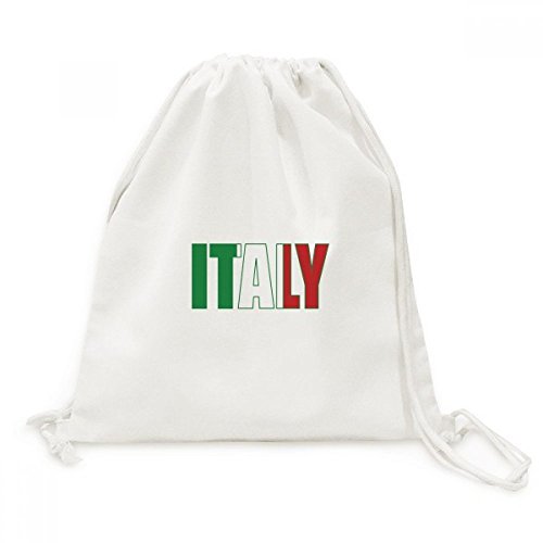 Sac à Dos Italie Toile Cordon Léger pour Remplacer les Sacs Trop Lourds en Voyage