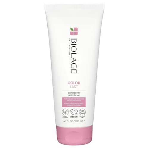 Biolage Professional Color Last Moisturising Conditioner for Coloured Hair, Enriched With Orchid Flower Extract that Helps Prevents Colour Fade for Shiny Salon-Vibrant Hair, 200ml