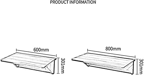 Gain de place garanti avec cette table murale pliante pour petit studio