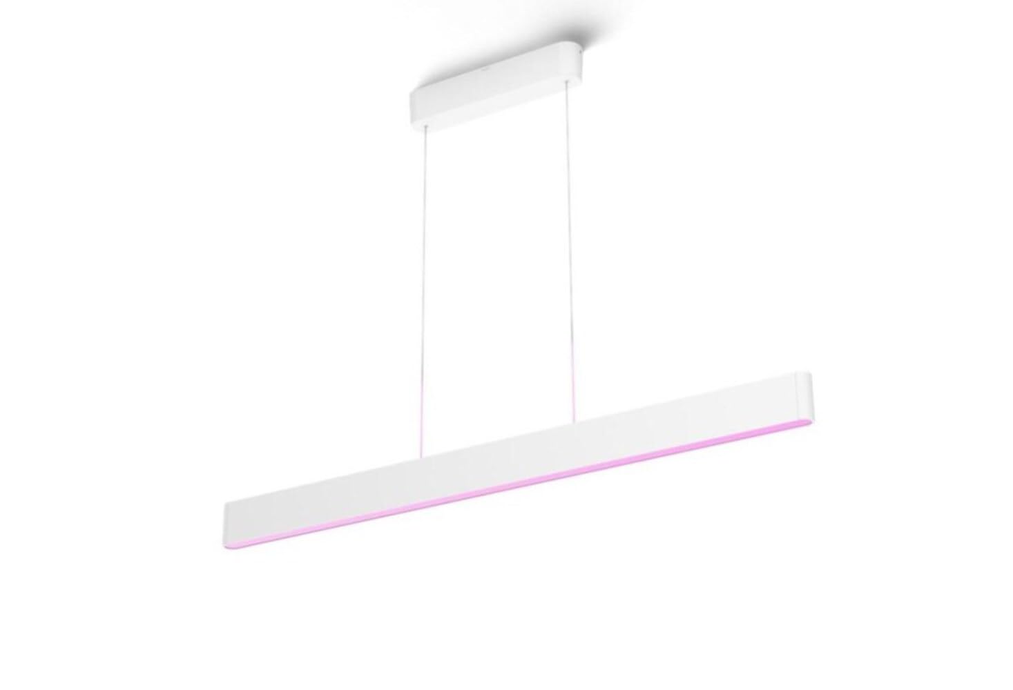 Philips Hue White And Color Ambiance Ensis, Lampada A Sospensione Led Smart, 2 X 39 W, Con Bluetooth, Nero-image