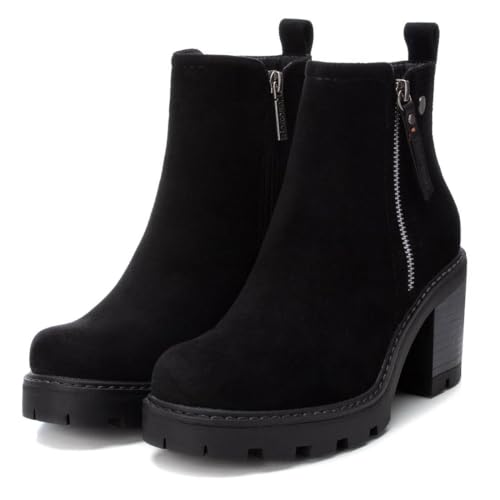 Bottines femme noir look décontracté Refresh taille 39