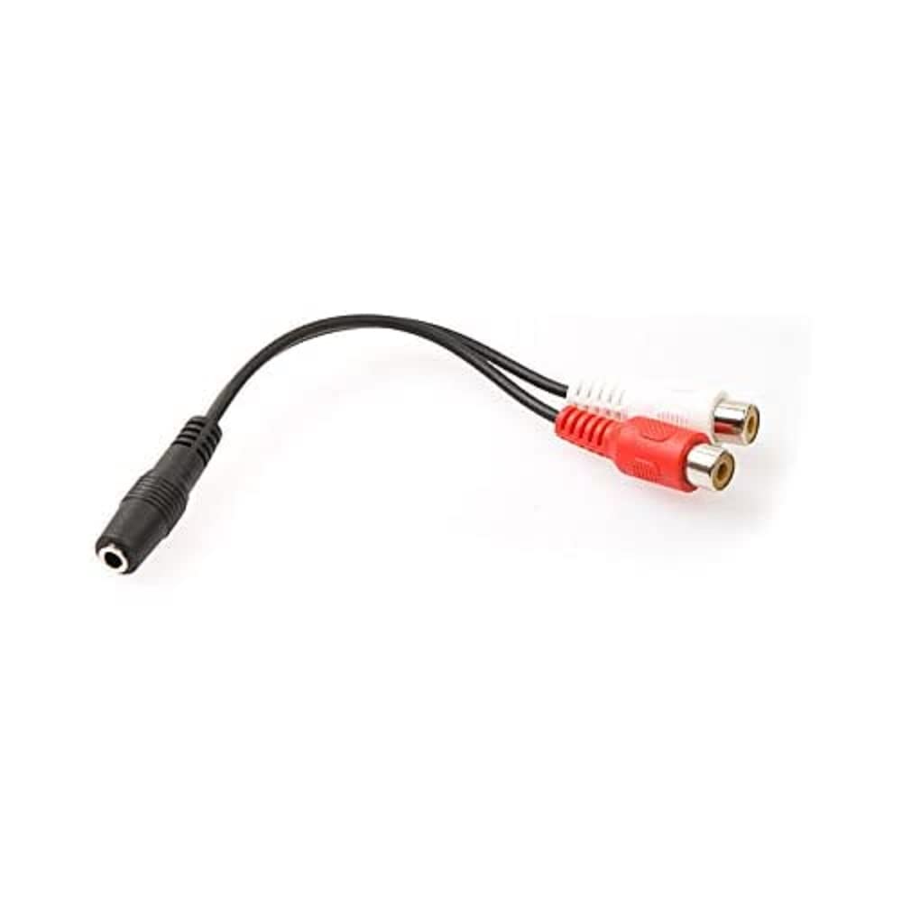 S-link SL-358 15cm 3.5 F to 2 RCA F Stereo Kablosu