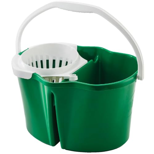 Libman 02112 Bucket W/Ringer 4G Gr/W