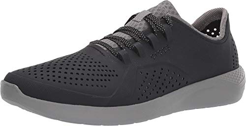 Image of crocs Men's Black /Smoke Sneakers - M4 (204967-05M)
