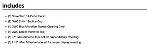 OWC compatible General Servicing Kit | for all Apple iMacs 2007 & Later - Afbeelding 3