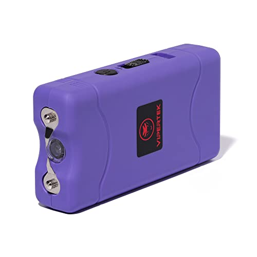 Image of VIPERTEK VTS-880 Mini Stun Gun for Self Defense Rechargeable with LED Flashlight