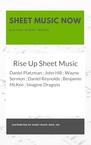 Rise Up Sheet Music (English Edition)