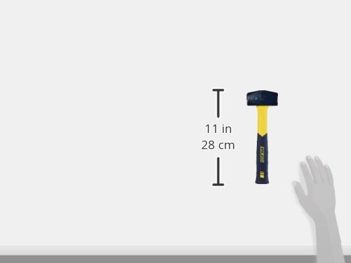 ESTWING Sure Strike Drilling/Crack Hammer - 2-Pound USA Made Sledge with Fiberglass Handle & No-Slip Cushion Grip - MRF2LB by Estwing - Image 3