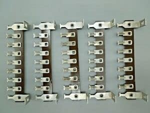 (QTY 5) - 9 Lug, 2 Lug Common, Phenolic Terminal Strip