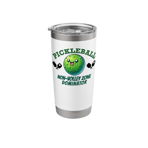 Pickleball - Non-Volley Zone (NVZ) Dominator Stainless Steel Insulated Tumbler