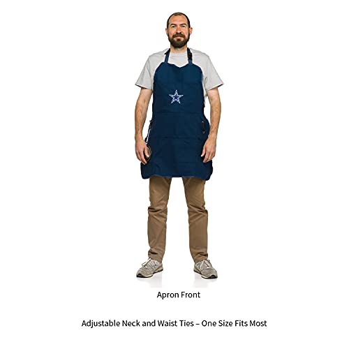 image for Team Sports America NFL Dallas Cowboys Ultimate Grilling Apron | Bottl