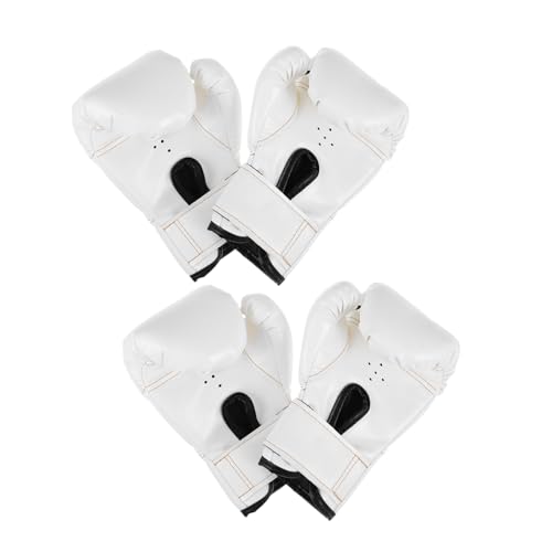 Guantes de boxeo para entrenamiento intensivo de kickboxing y sparring, 2 pares cómodos