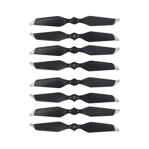 Hélice pliable 8331F à faible bruit - Aile rotative aérodynamique argentée pour drone