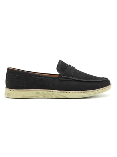 Image of Men's Denim Causal Loafers | Premium Breathable Upper | Driving Loafers | Lighweight Slip-On's | Soft Cushioned Insole | Super Flexible, Comfortable for Men