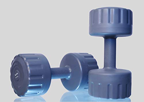 ABB INITIO GYM PVC Dumbbells for Home Fitness & Gym Exercise (Set of 2) (Grey) 5kg (B08XMB5K8C) Amazon Price History, Amazon Price Tracker