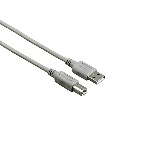 Preisvergleich Produktbild Hama USB-2.0-Kabel, Grau, 1,50 m