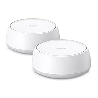 TP-Link Deco BE5000 Whole Home Multi-Gigabit Mesh Wi-Fi 7 System, up to 3.6G Dual-Band, Wireless/Wired, Seamless AI Roaming, MLO, 4K-QAM, Parental Control, Real-Time loT Security (Deco BE25(2-Pack))