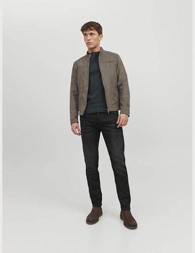 Image of JACK & JONES Male Faux Suede Jacket Faux Suede Jacket