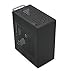 Goodisory A07 Black Aluminium Desktop Mini-ITX Computer Chassis with PCIE 4.0 Raiser