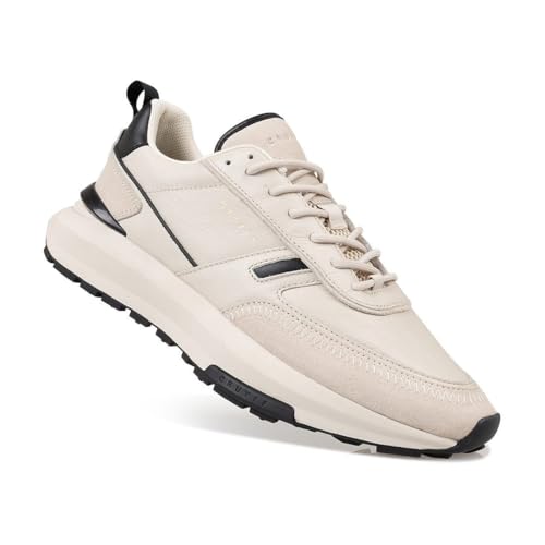 Cruyff Zapatillas Hombre Modelo Ambruzzia CC253020-101 Cream. (Sistema Tallas Calzado EU, Adulto, Números, Mediano, 44)