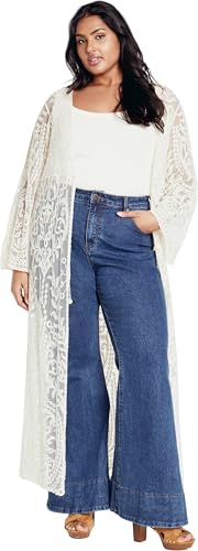 Image of City Chic Women's Plus Size Pretty Thing Duster
