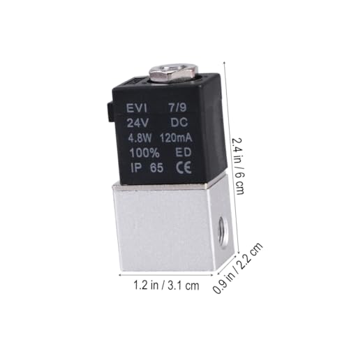 Electroválvula 24V automatizada para sistemas de riego doméstico y control de agua 4