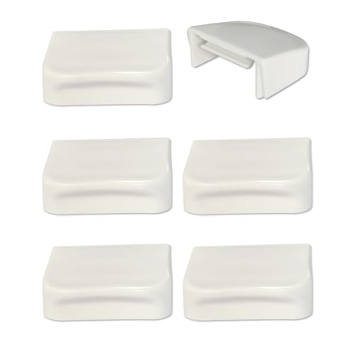6 Packs Toilet Seat Hinge Cover Caps Compatible with Kohler 7315/7316 Toilet Seat Replacement Parts