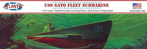 Atlantis WWII Gato Class Fleet Submarine 1/240