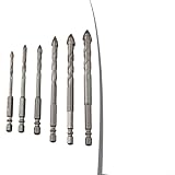 Photo Gallery set di 6 punte eccentriche a quattro scanalature, punte triangolari a spirale in carburo cementato per foratura di vetro, piastrelle, cemento, granito, 4 mm, 5 mm, 6 mm, 8 mm, 10 mm, 12 mm (sku) Photo Gallery set di 6 punte eccentriche a quattro scanalature, punte triangolari a spirale in carburo cementato per foratura di vetro, piastrelle, cemento, granito, 4 mm, 5 mm, 6 mm, 8 mm, 10 mm, 12 mm (sku)