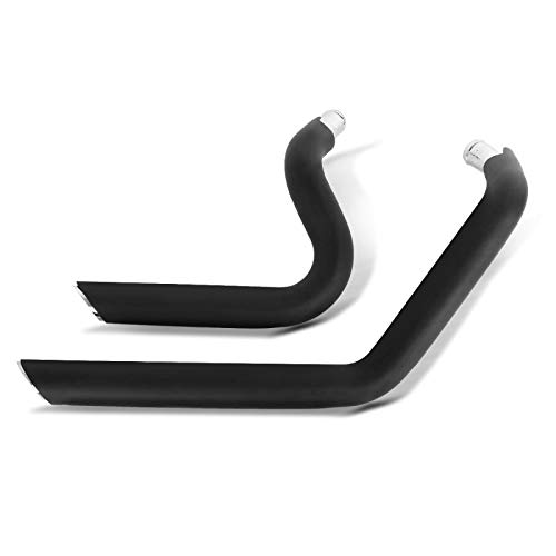 Tuobo de Escape Short Shot para Harley-Davidson Sportster 883 Iron 09-13 Negro