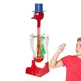 Giocattolo Da Scrivania Lucky Bird Duck - Vetro Da 7,09 Pollici | Giocattolo Da Scrivania Per Che Bevono Senza Sosta | Bicchiere Liquido Divertente | Esperimento STEM Per Bambini Per La