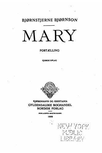 Mary, fortaelling (Danish Edition)