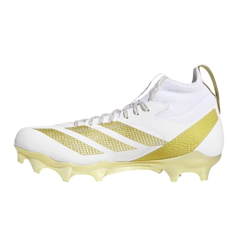 adidas Mens Adizero Impact Exotic Speed Football Sneakers Shoes - White3