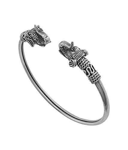 ELOISH Sterling Silver Bracelet Elephant Kada for Women (B0179YQBWU) Amazon Price History, Amazon Price Tracker