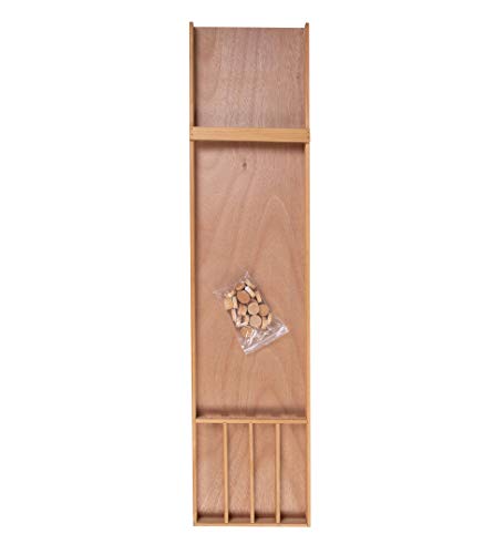 Engelhart Longfield Games - 340650 - Sjoelbak Spiel Holzen Scheiben - Holland Billard Shuffleboard Holz - 120 cm