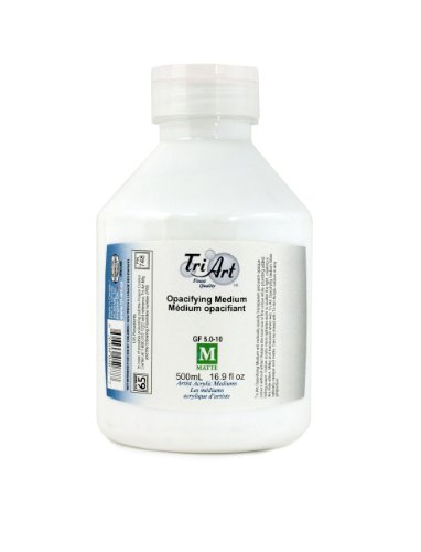 Tri-Art Opacifying Artist Mediums, 500ml