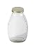 16 Ounce Glass Jar, 1 Pound, case of 12 Bottles with lids