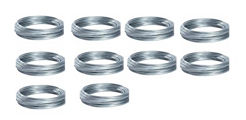 Image of Zeluga 23-388-10PK 10 Pack 360ft. 16 Gauge Reinforcement Coil Galvanized Steel Tie Wire