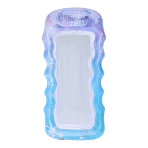Lit de bronzage flottant gonflable ergonomique de piscine pour adulte