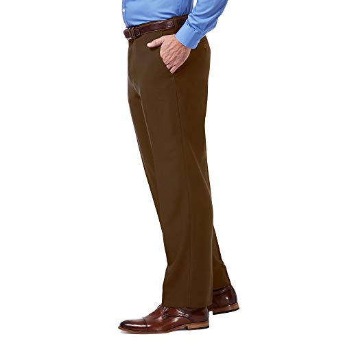 Image of Haggar Men's Premium Comfort Classic Fit Flat Front Dress Pant