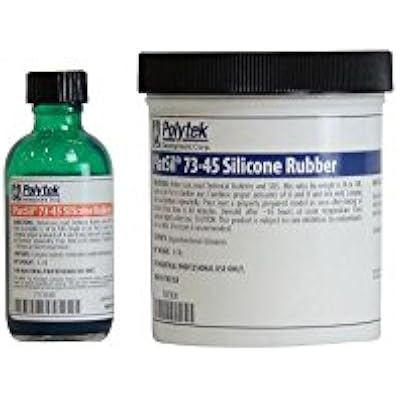 Polytek PlatSil 73-45 Platinum Silicone Rubber (1lb Kit)