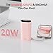 iWALK Portable Charger Fast Charging - 9600mAh 20W PD Power Bank with Built-in USB-C Cable, External Battery Pack for iPhone 15/15 Plus/15 Pro/15 Pro Max, Samsung, Android, iPad Pro/Air, AirPods